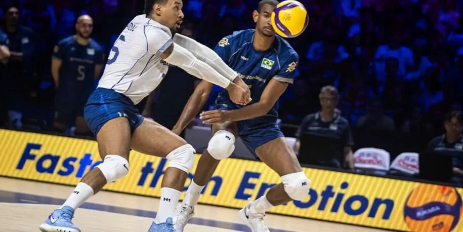 Seleção Brasileira de Vôlei sofre derrota e enfrenta eliminação na Liga das Nações