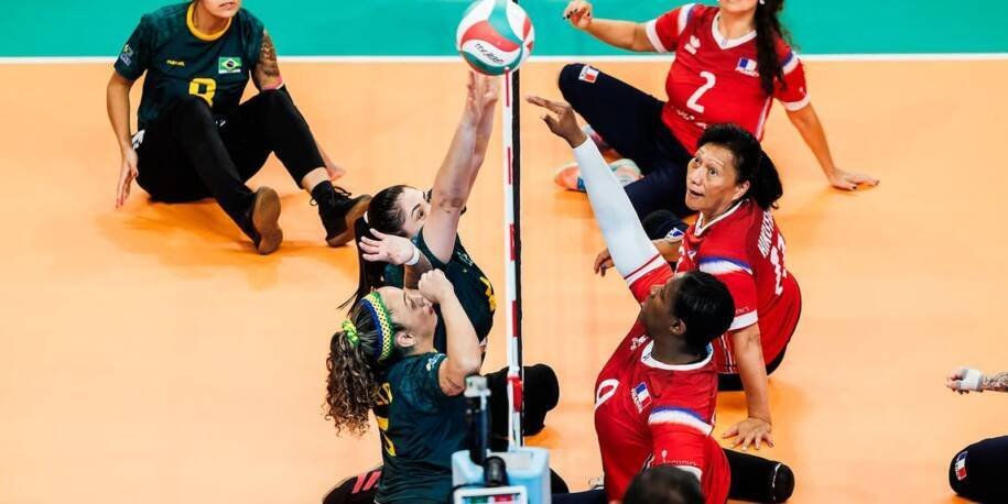 Seleção masculina do Brasil desafia Japão em oitavas do Mundial de vôlei sentado