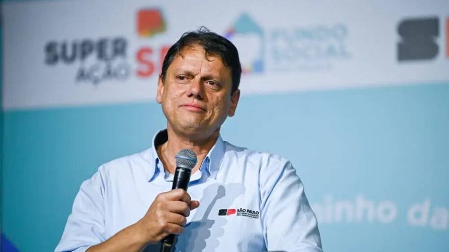Tarcísio de Freitas confirma presença em convenção do PSD para lançar Caiado-Kassab