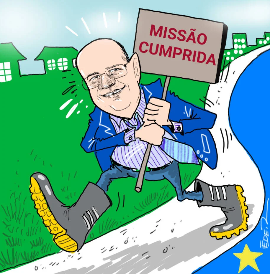 Vice-governador Barbosinha encerra maratona em MS e auxilia Riedel em ação