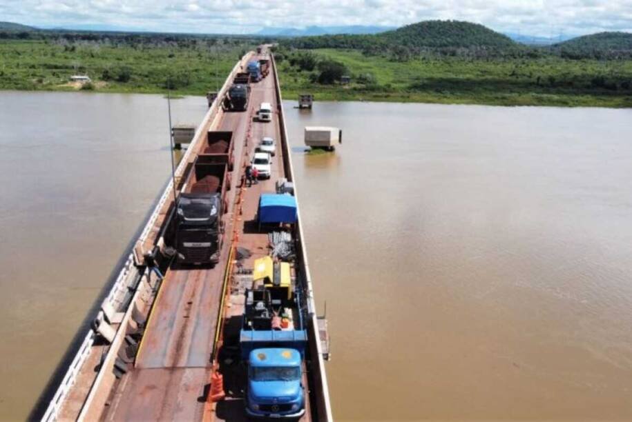 Agesul anuncia interdições totais da ponte que liga Corumbá ao Pantanal