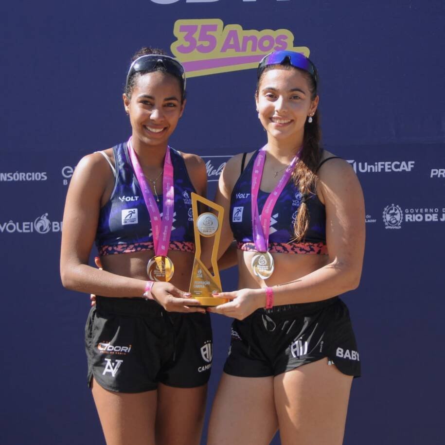 Bárbara e Mariana conquistam títulos e elevam Camboriú ao topo do vôlei de praia