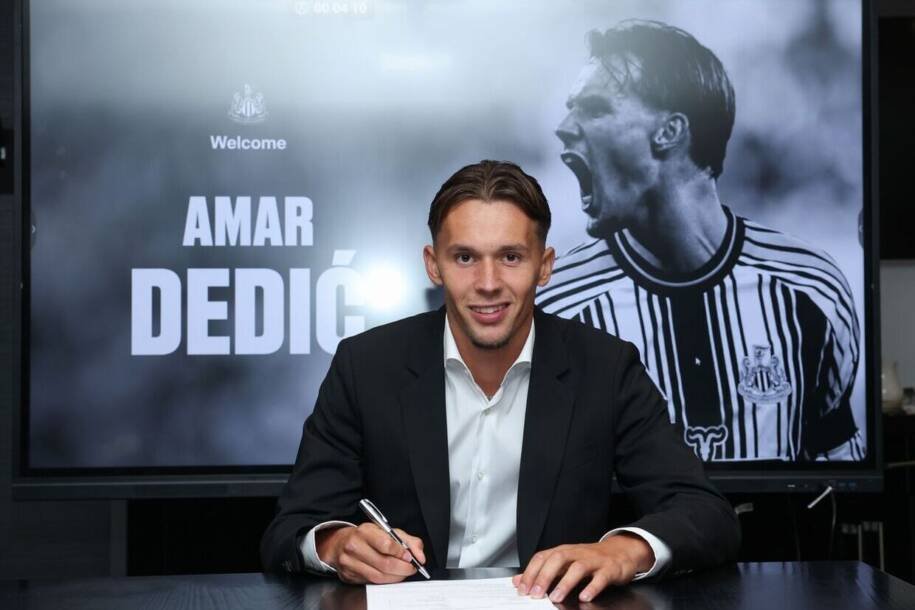 Benfica transfere Amar Dedic ao Newcastle por 35,9 milhões de euros e retém lucro