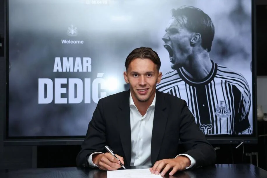 Benfica transfere Amar Dedic ao Newcastle por 35,9 milhões de euros e retém lucro
