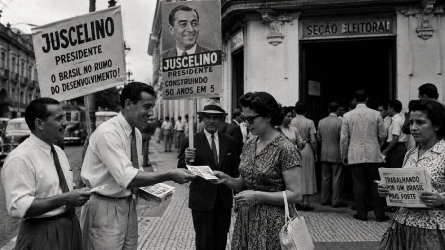 Café Filho sanciona cédula única a 34 dias da eleição e muda história do Brasil