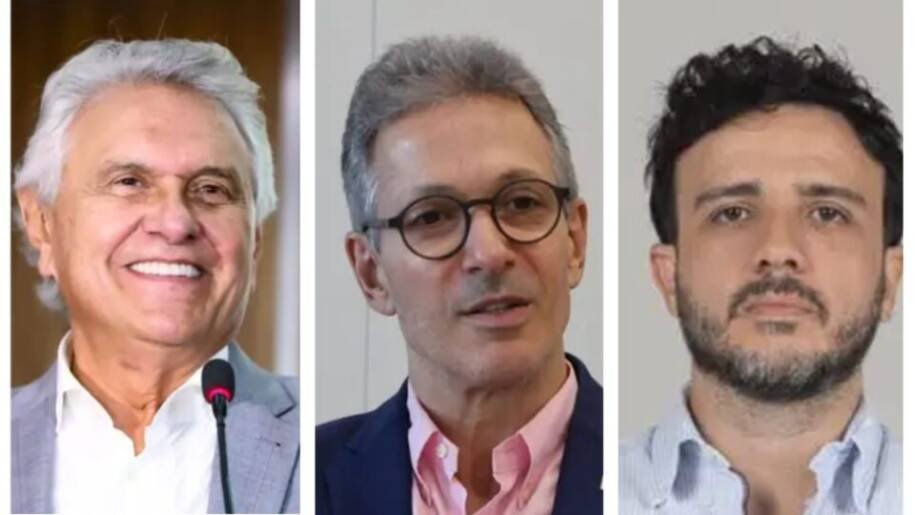 Caiado lidera em pesquisa e desafia Lula, enquanto Zema e Renan ficam atrás