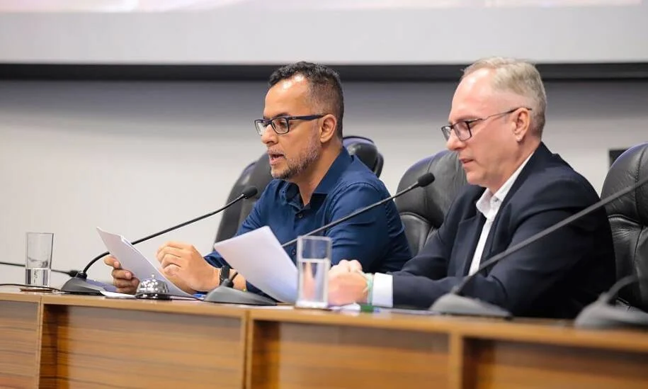 Câmara de Vereadores de Joinville grava ‘A Voz do Brasil’ e debate desinformação