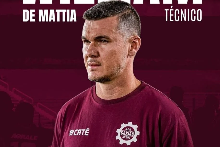 Caxias demite Marcelo Cabo e contrata William De Mattia na Série C