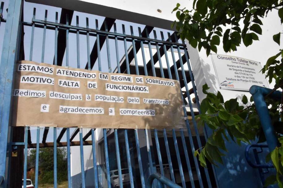 Conselho Tutelar da Região Norte suspende atendimento por falta de servidores