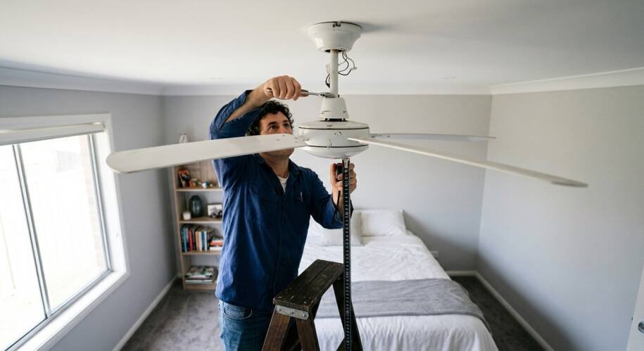 Engenheiros alertam: instalação de ventiladores abaixo de 2,30 m pode causar acidentes