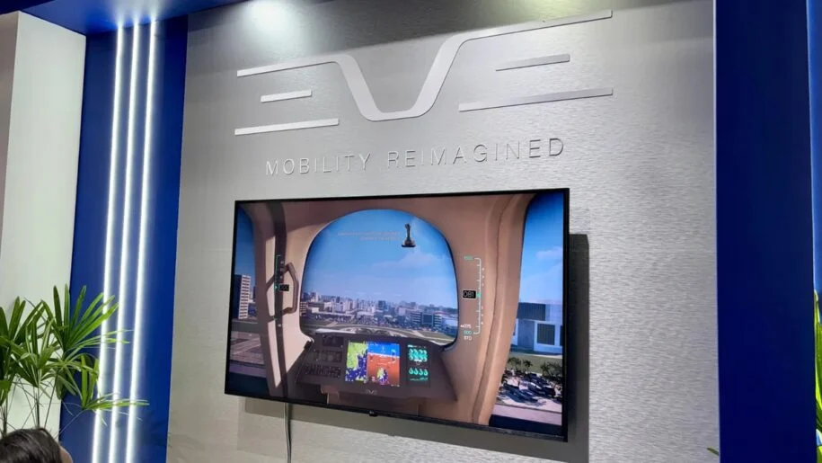 Eve, do grupo Embraer, revela software para tráfego de eVTOLs em 2028