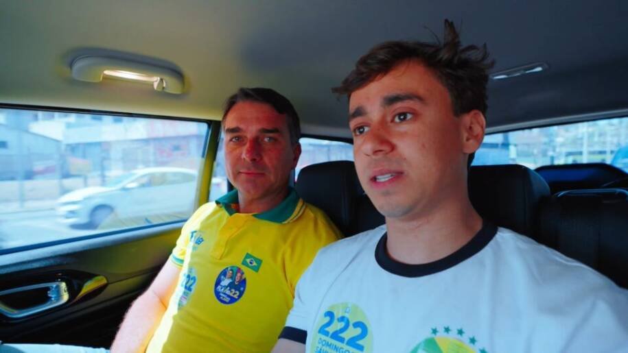 Flávio Bolsonaro elogia Nikolas Ferreira e aponta futuro na Presidência