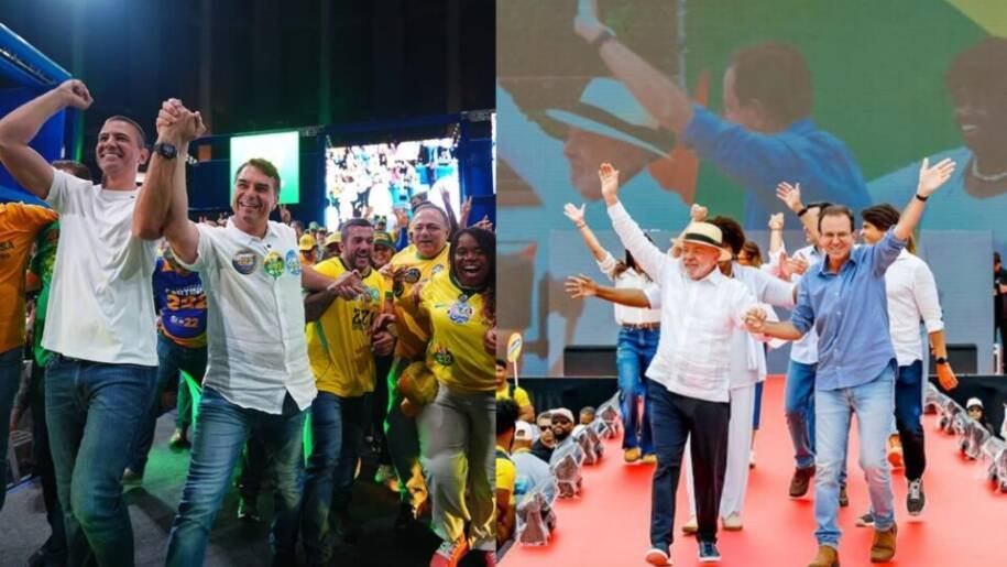 Flávio Bolsonaro promete classificar facções como terroristas em ato no Rio