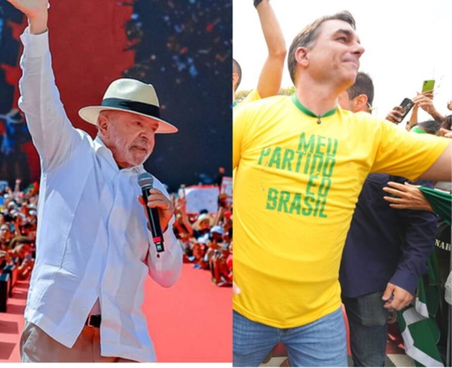 Flávio Bolsonaro supera Lula em SP e MG revela empate técnico, aponta Datafolha