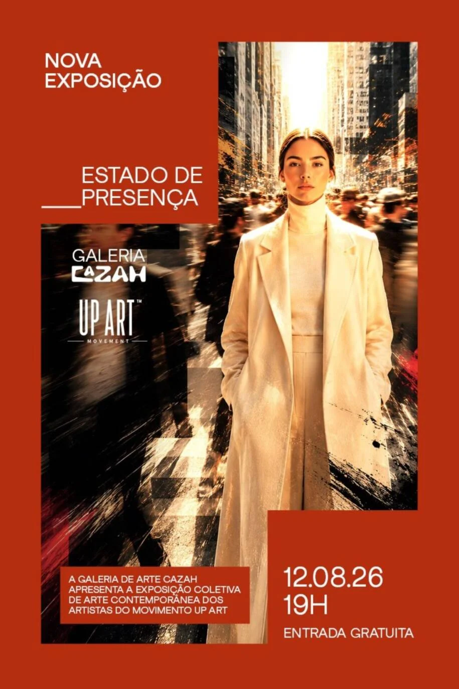 Galeria CAZAH em Itapema inaugura exposição Estado de Presença com 22 artistas