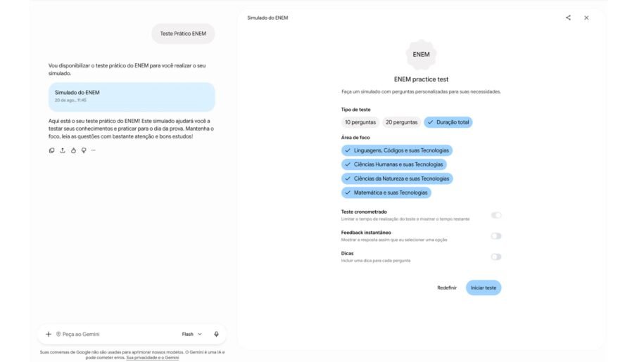 Google e Akira Enem lançam simulado gratuito do Enem e revolucionam estudo