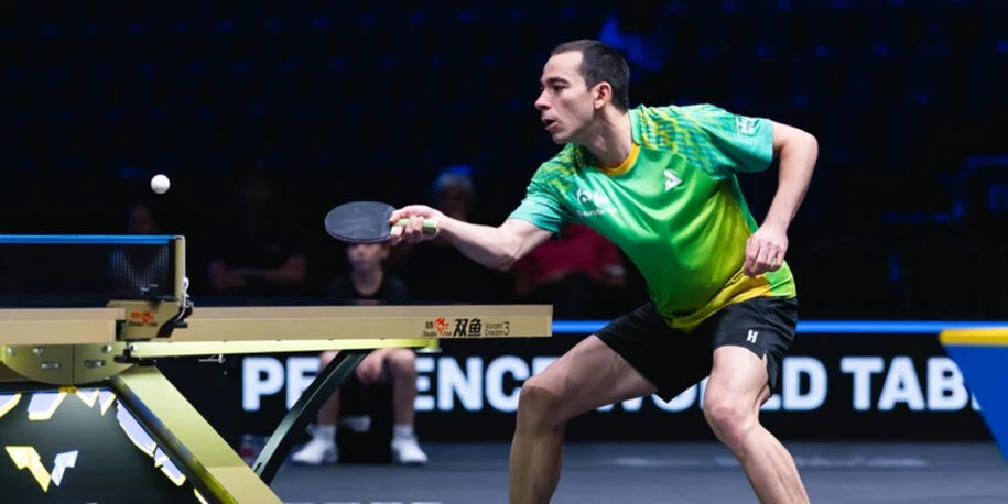 Hugo Calderano avança no Europe Smash e enfrenta dinamarquês Anders Lind