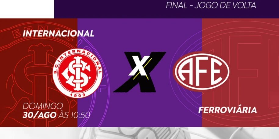 Internacional e Ferroviária decidem título do Brasileirão Feminino Sub-17 em Porto Alegre