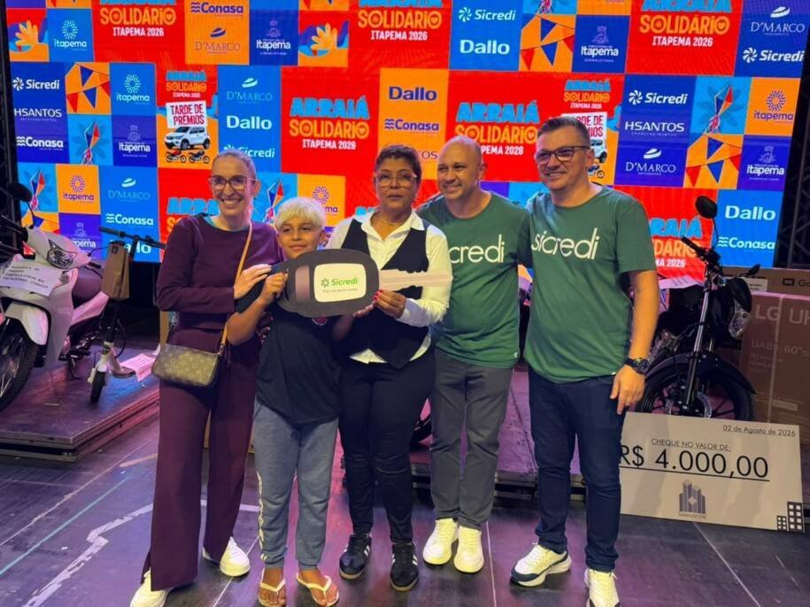 Itapema celebra 8º Arraiá Solidário com 15 mil cartelas e Fiat Mobi em jogo