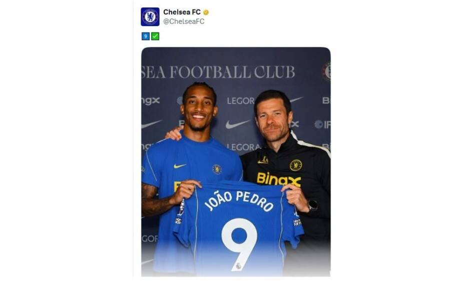 João Pedro renova contrato até 2034 com Chelsea e se destaca como camisa 9