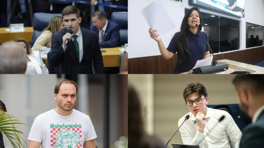 Lucas Pavanato e Carlos Bolsonaro lideram vereadores que buscam o Congresso em 2026