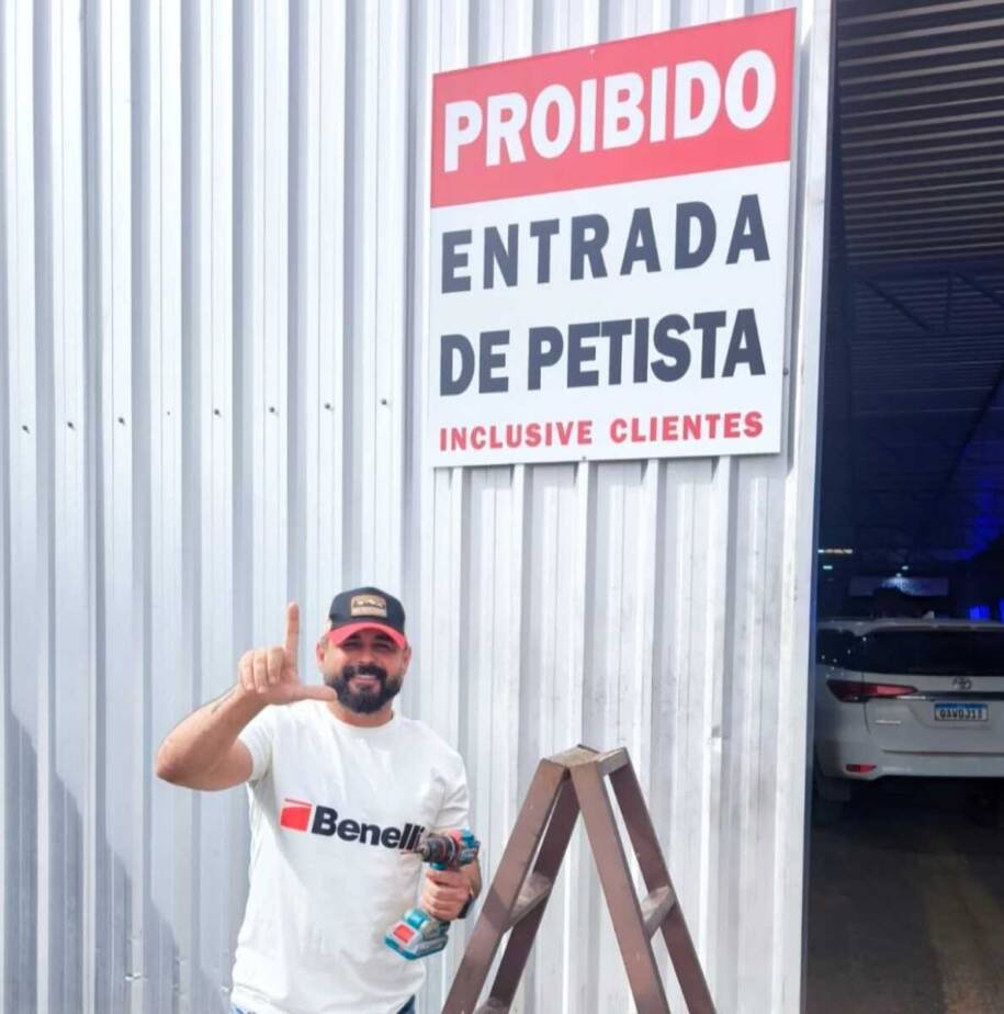 Luciano Hang busca conhecer autor de placa que proíbe petistas em Bonito