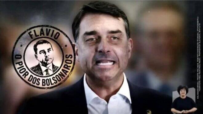 Lula ataca Flávio Bolsonaro em propaganda eleitoral com 433 inserções