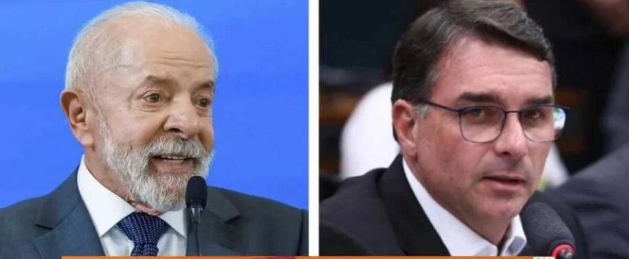 Lula e Flávio Bolsonaro empatam em pesquisa BTG/Nexus e tensão cresce