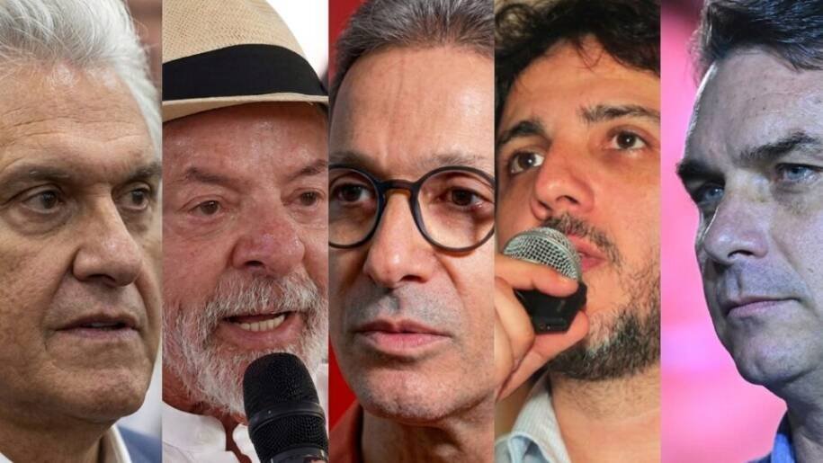 Lula, Flávio Bolsonaro e outros candidatos iniciam campanhas com grandes eventos