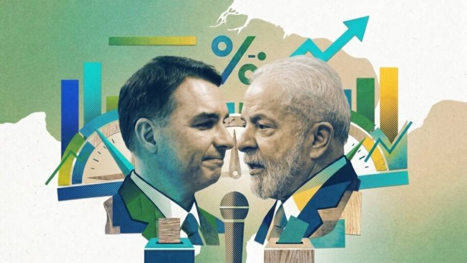 Lula supera Flávio Bolsonaro em pesquisas para 2026, mas tensão cresce no segundo turno
