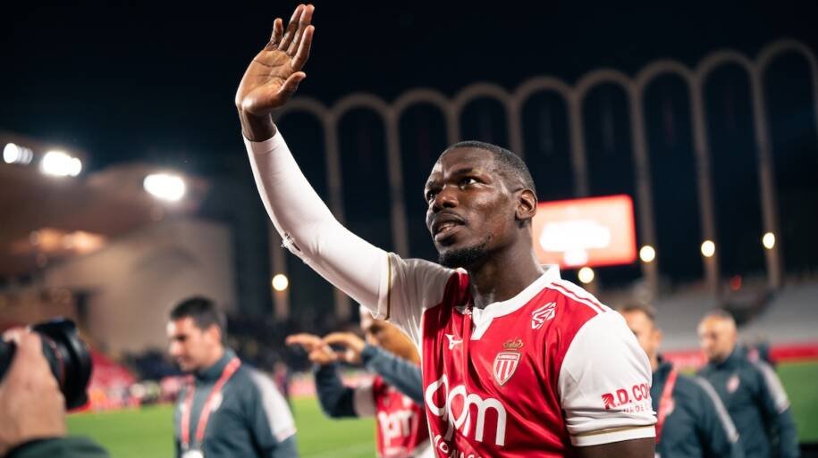 Monaco rescinde contrato de Paul Pogba após apenas seis jogos e polêmica por doping