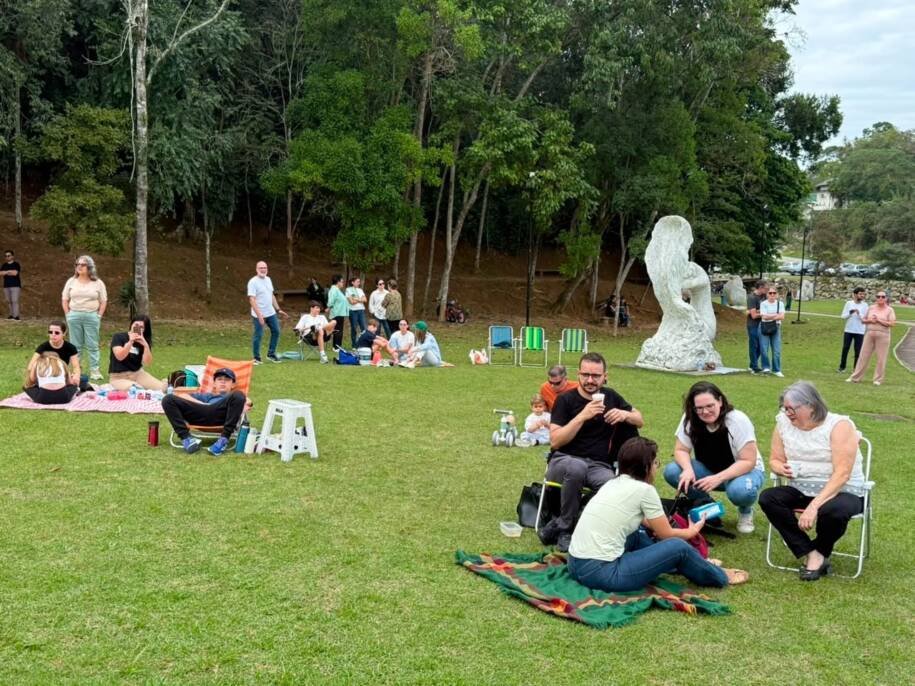 Museu Internacional das Esculturas recebe música e cultura em Brusque