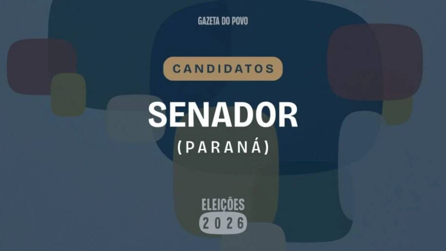 Paraná tem nove candidatos a senador em disputa acirrada para 2026