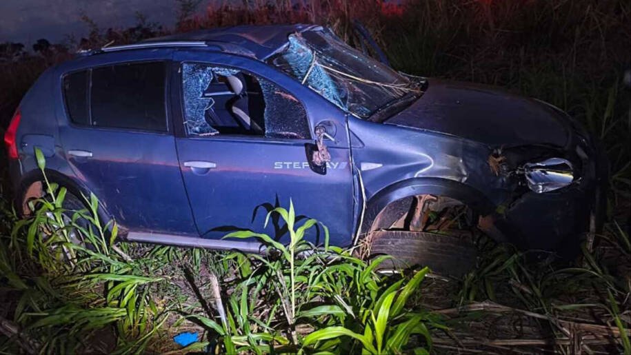 Polícia Militar Rodoviária investiga capotamento fatal na MS-352 com morte de Marcos Antônio
