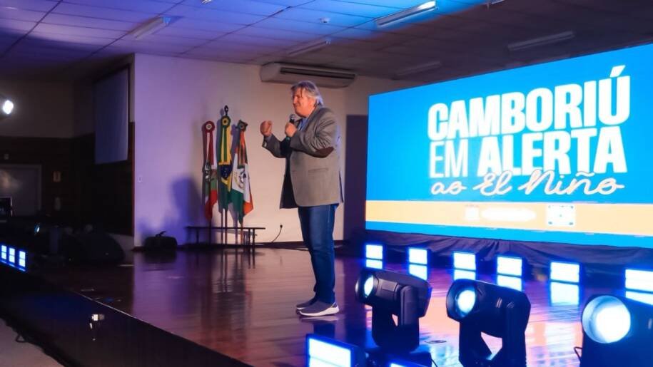 Prefeito Leonel Pavan lança plano de emergência em Camboriú contra El Niño