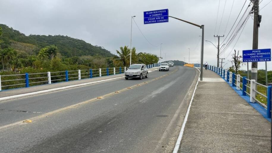 Prefeitura de Balneário Camboriú interdita Ponte do Barranco para obras urgentes