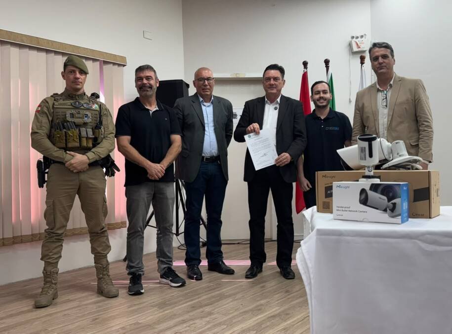 Prefeitura de Guaramirim inicia implantação da Muralha Digital com 78 câmeras