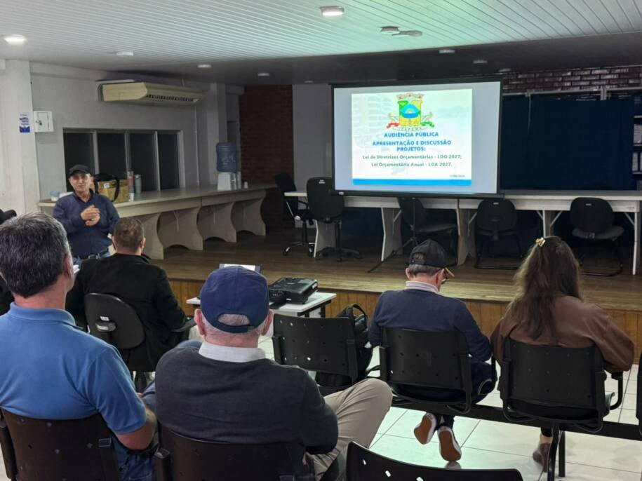 Prefeitura de Itapema apresenta propostas da LDO e LOA 2027 e ouve população
