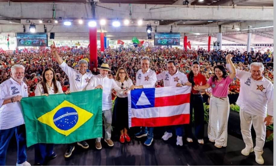 PT oficializa chapa de Jerônimo Rodrigues, Jaques Wagner e Rui Costa em Salvador