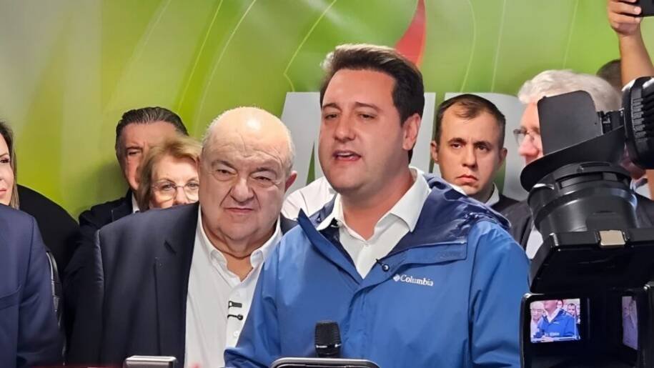 Ratinho Junior apoia Alexandre Curi, mas segunda vaga ao Senado segue indefinida