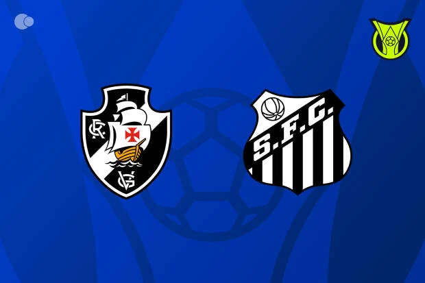 Santos domina Vasco em São Januário e vence por 3 a 0 com Arão em destaque