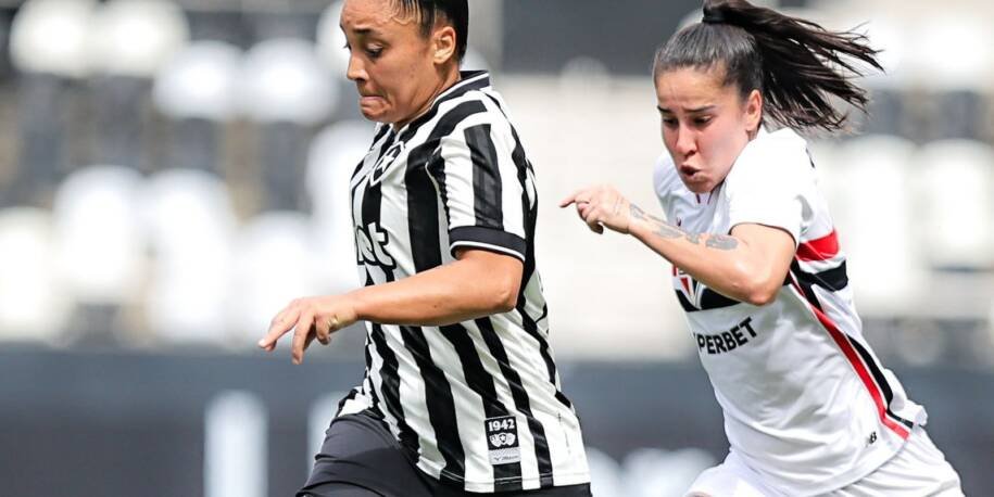 São Paulo goleia Botafogo, iguala Corinthians e afunda cariocas na tabela