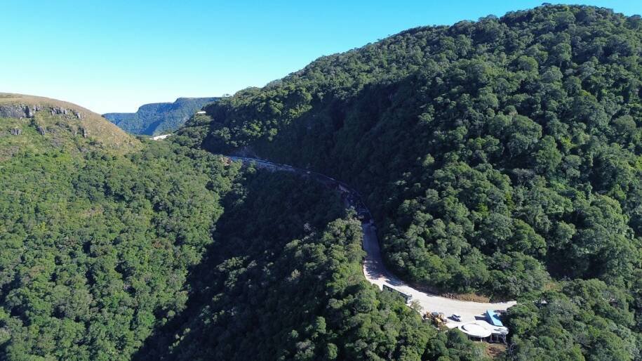 Secretaria de Infraestrutura libera trânsito na Serra do Faxinal, mas com restrições