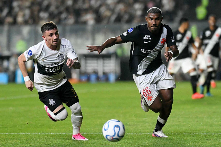 Vasco empata com Olímpia e precisa vencer em Assunção para avançar na Sul-Americana