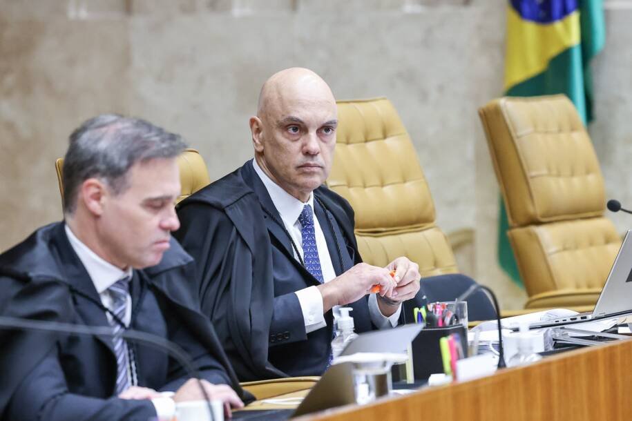 Alexandre de Moraes pede investigação de André Mendonça e levanta suspeitas