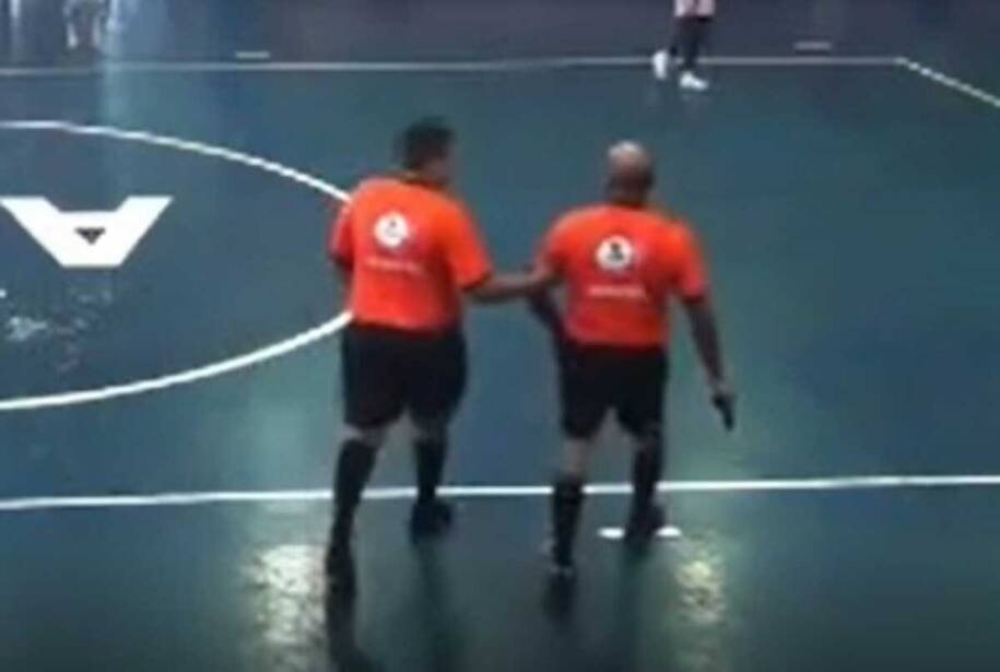 Árbitro saca arma em jogo de futsal sub-12 e gera tensão em Campo Grande