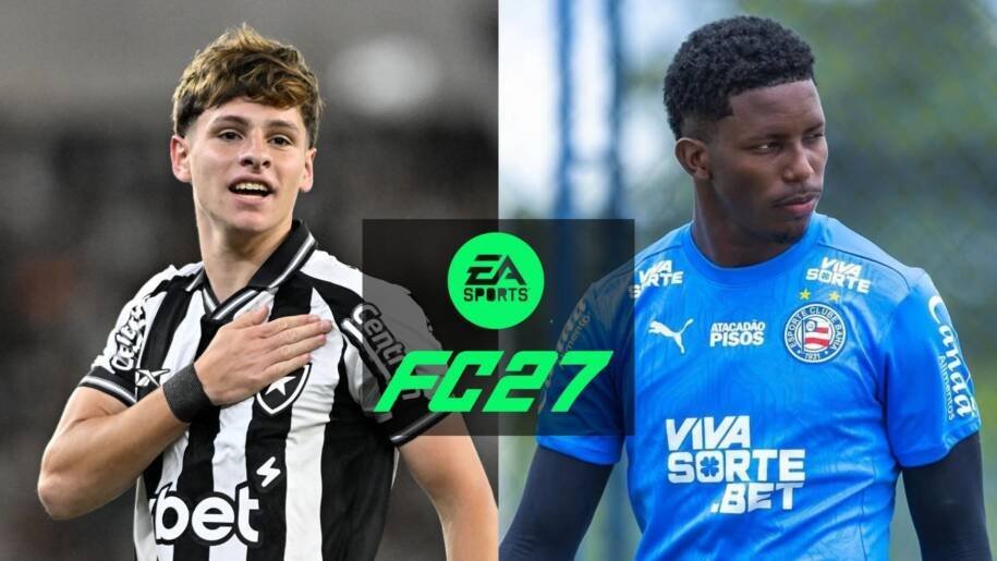 Botafogo e Bahia revelam promessas baratas para o EA FC 27 e geram expectativa