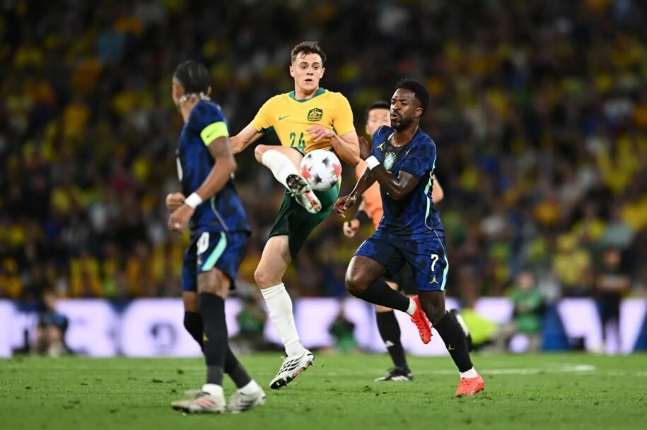 Brasil supera Austrália com vitória de 4 a 2 em amistoso tenso em Brisbane