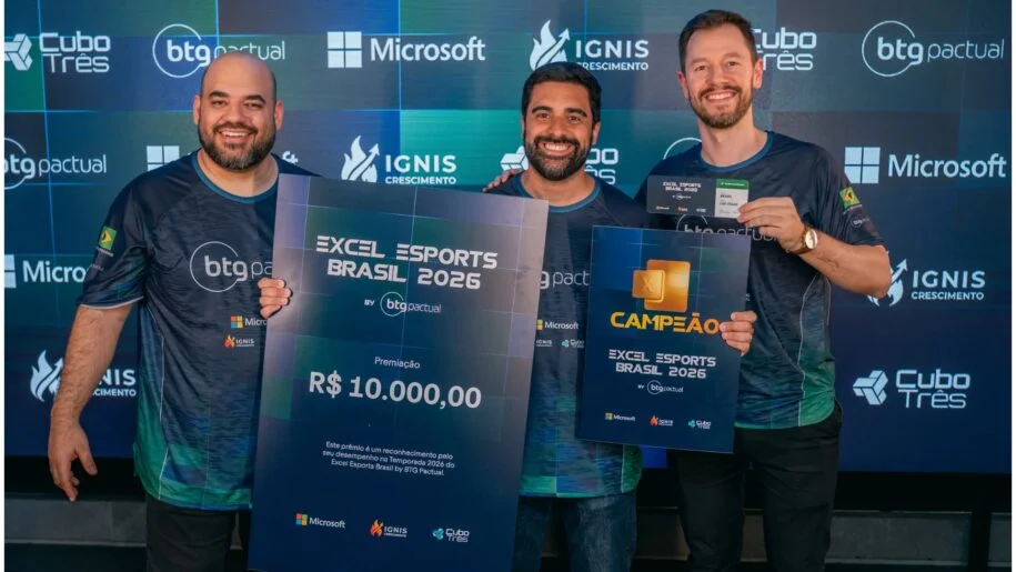 Bruno Mérola conquista título e representa Brasil no Mundial de Excel em Las Vegas