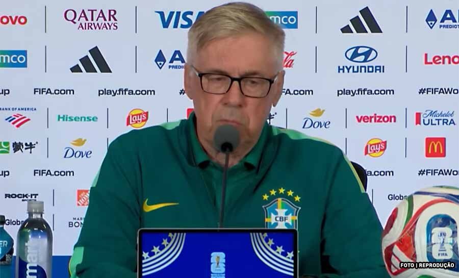 Carlo Ancelotti convoca 26 jogadores para amistosos da Seleção Brasileira após fracasso